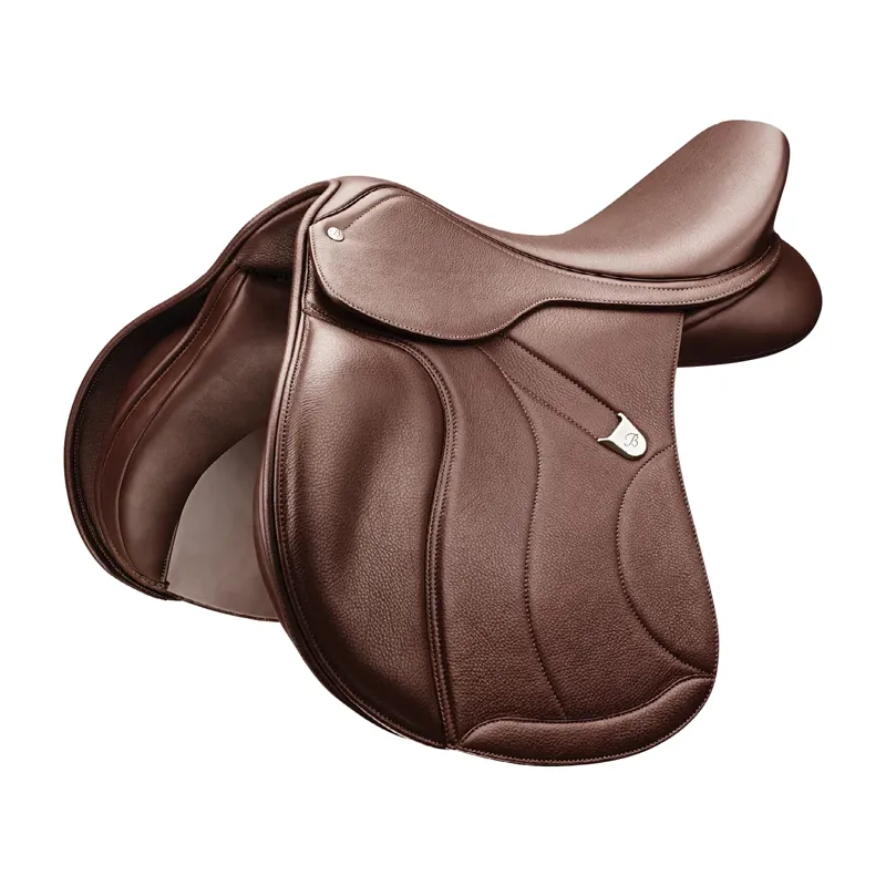 Bates All Purpose Square Cantle Saddle in Brown