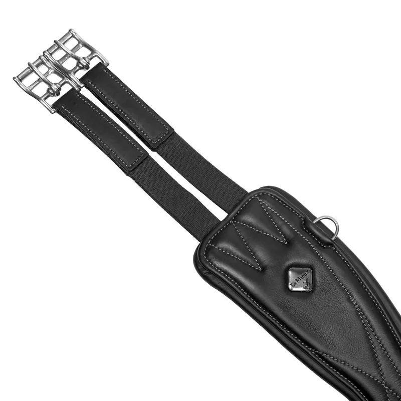 LeMieux Gel Tek Anatomic Curve Jumping Girth in Black-6
