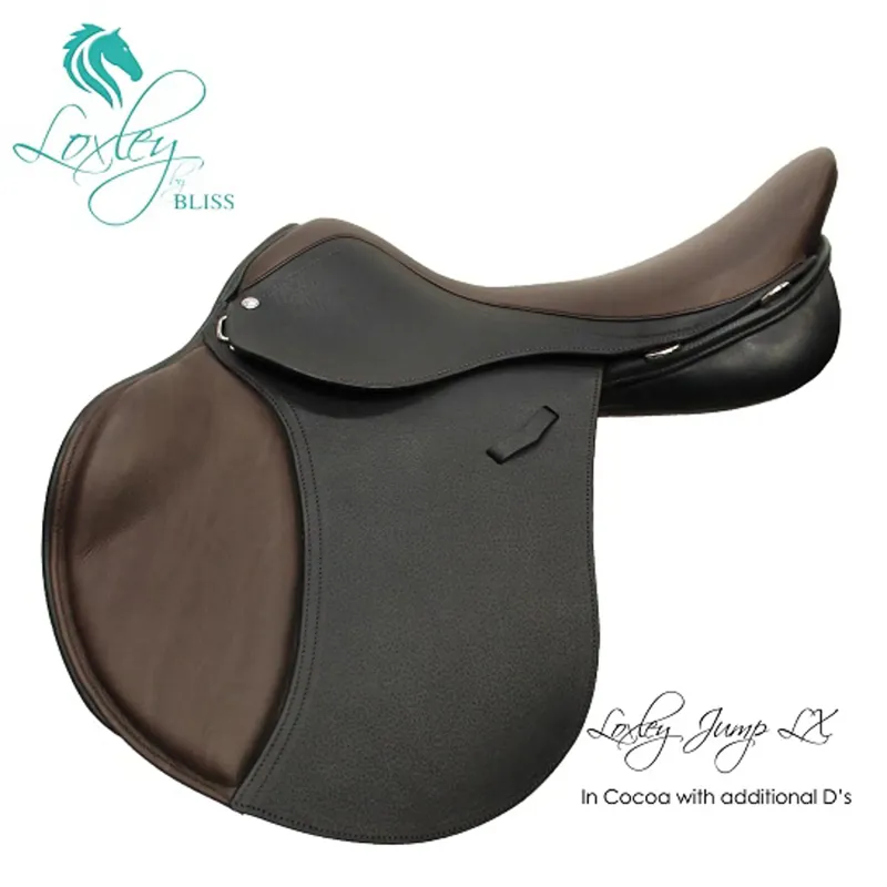 Bliss of London Loxley Jump LX Saddle in Brown