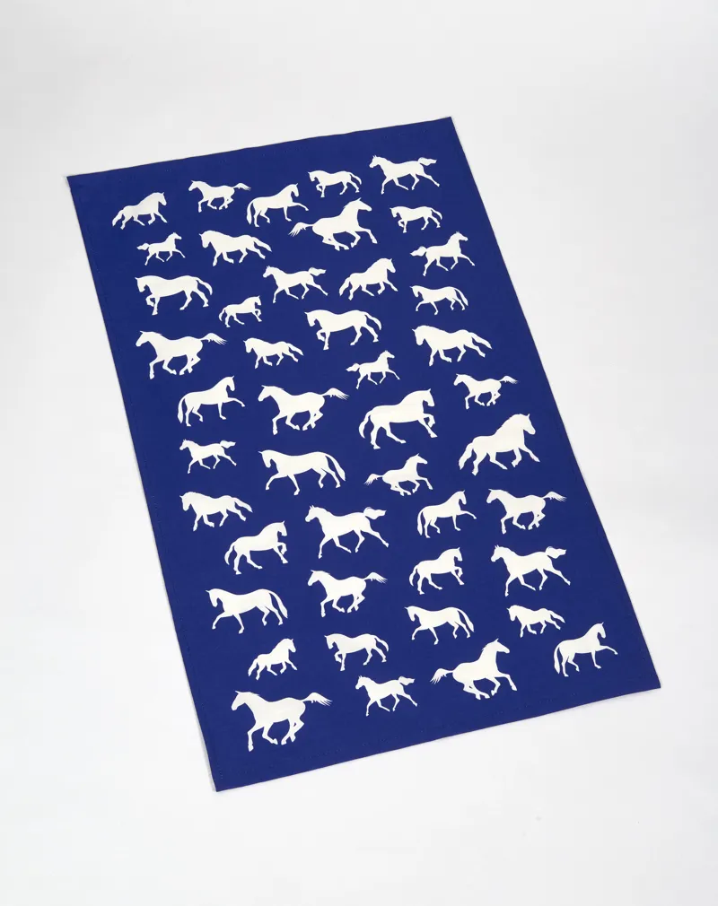 Gubblecote Blues Tea Towels Set of Two-5