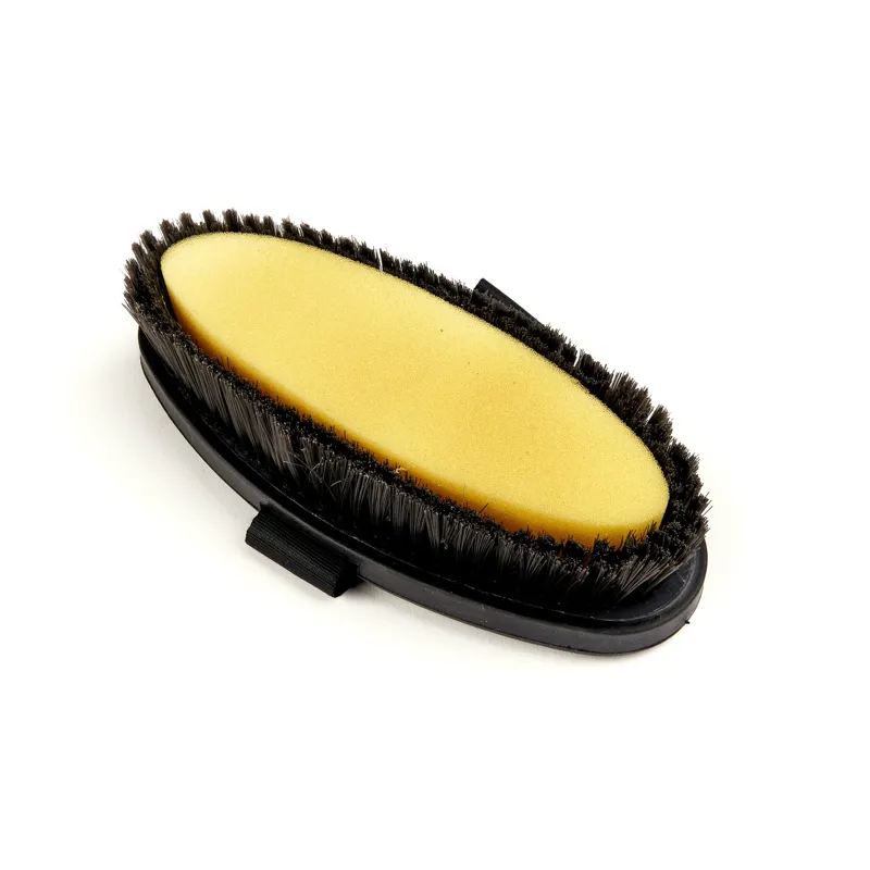 Shires EZI-GROOM Body Wash Brush in Black-1