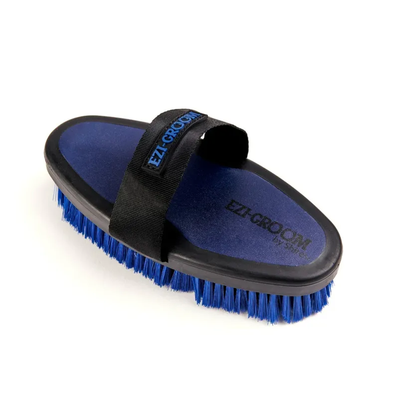 EZI-GROOM Grip Body Wash Brush in Navy