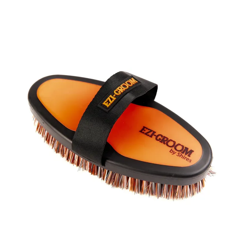 EZI-GROOM Grip Body Wash Brush in Orange