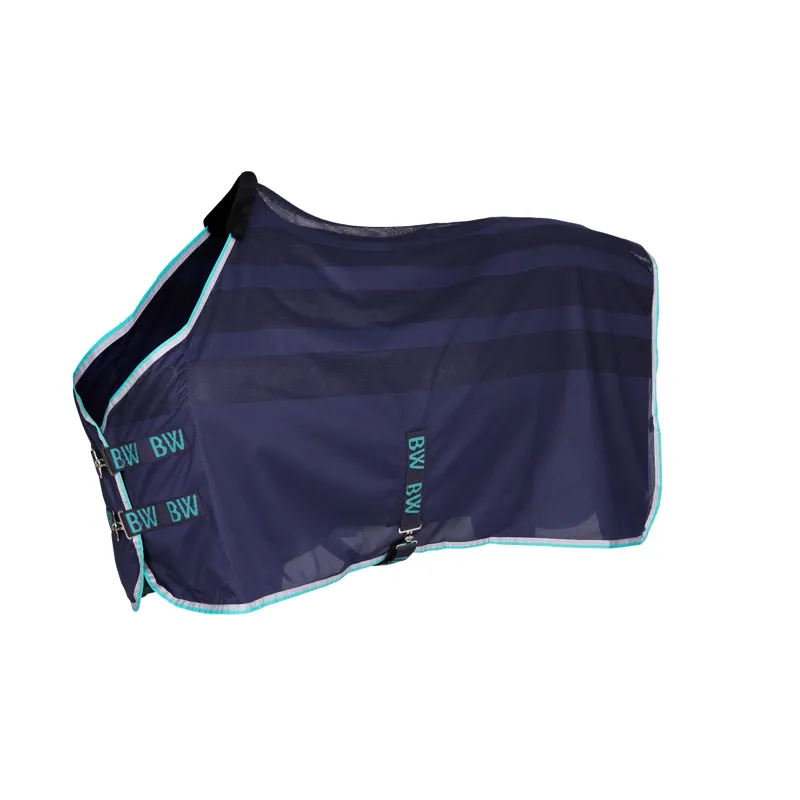 Bridleway Scrim Cooler Rug in Navy