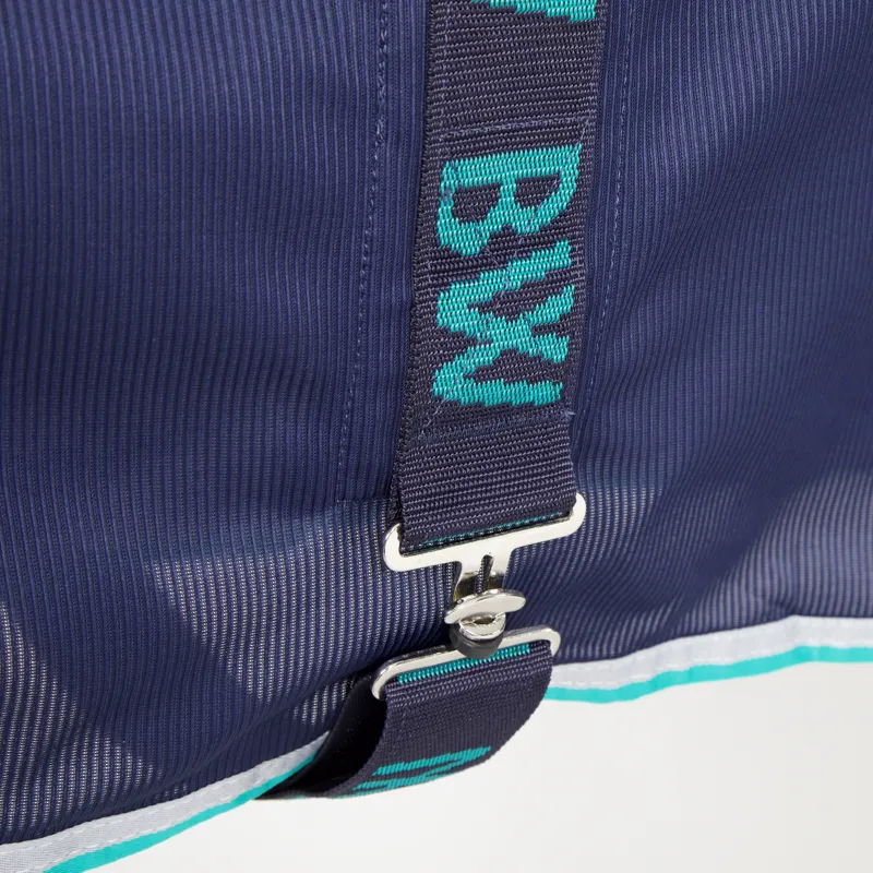 Bridleway Scrim Cooler Rug in Navy-2