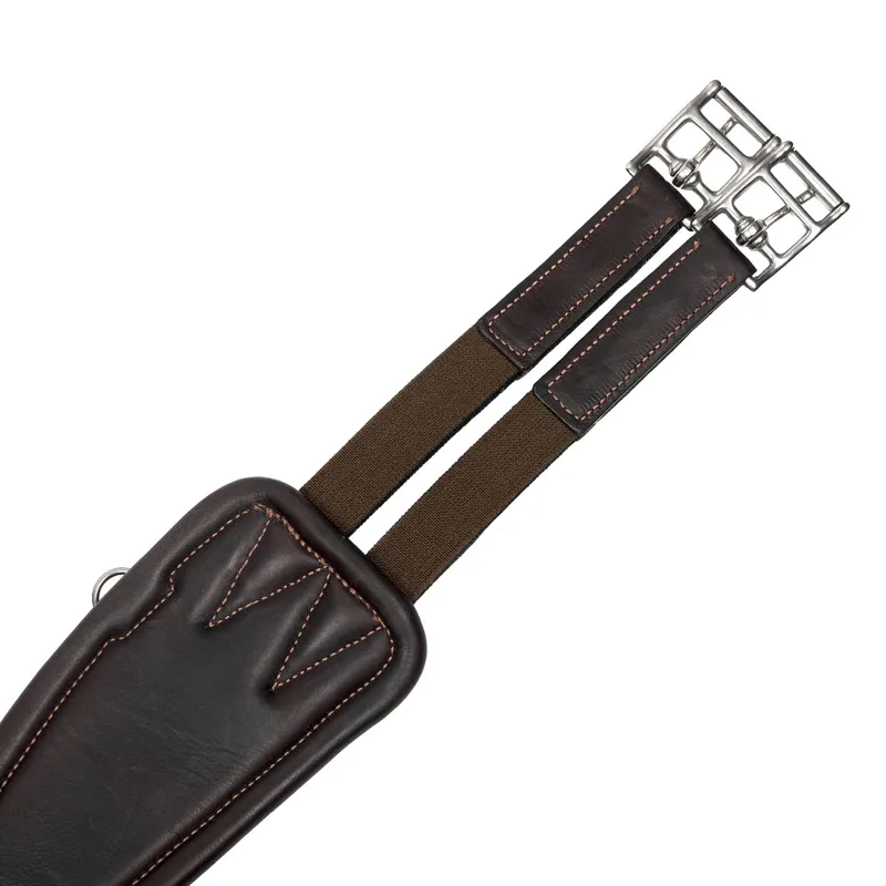 LeMieux Gel Tek Anatomic Curve Jumping Girth in Brown-4