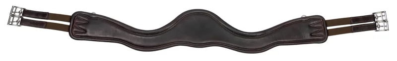 LeMieux Gel Tek Anatomic Curve Jumping Girth in Brown-3