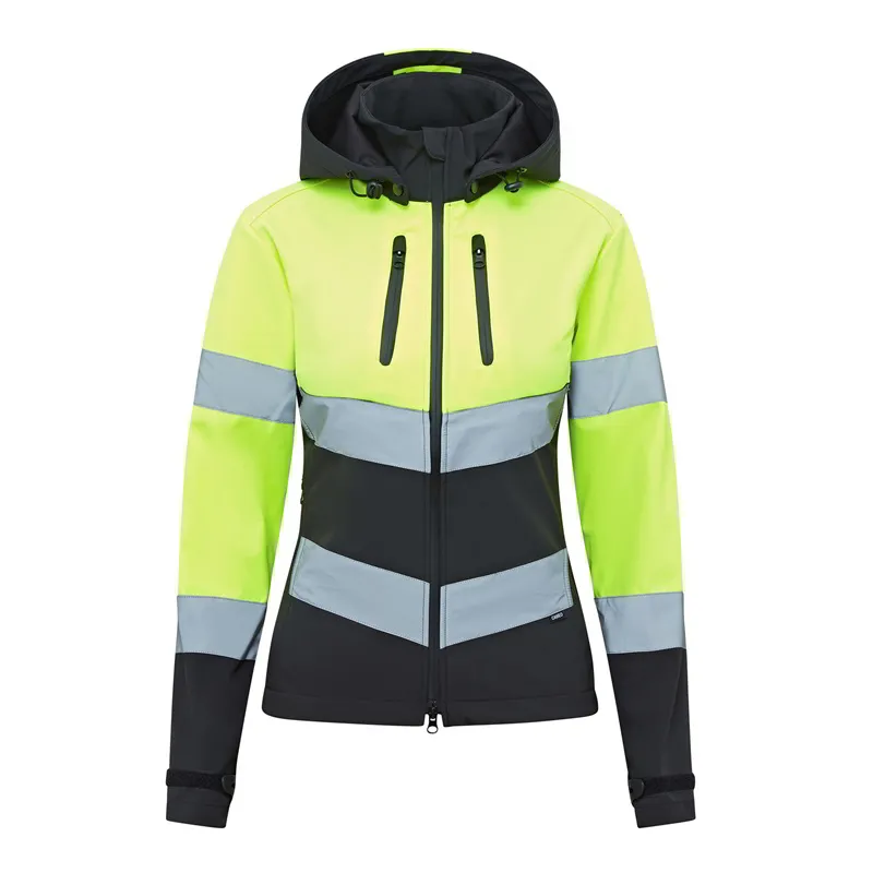 Cameo Water Repellent Hi Viz Jacket Adults in Yellow
