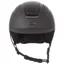 Evoke Callisto Classic Peak Riding Hat in Black Carbon and Gunmetal