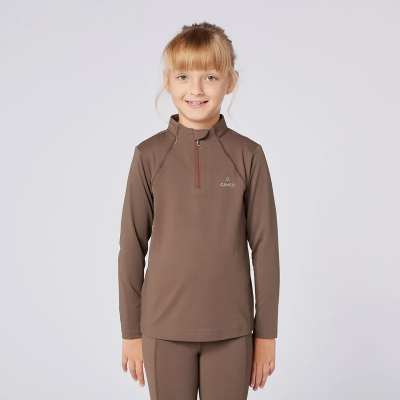 Cameo Core Base Layer Juniors in Mocha