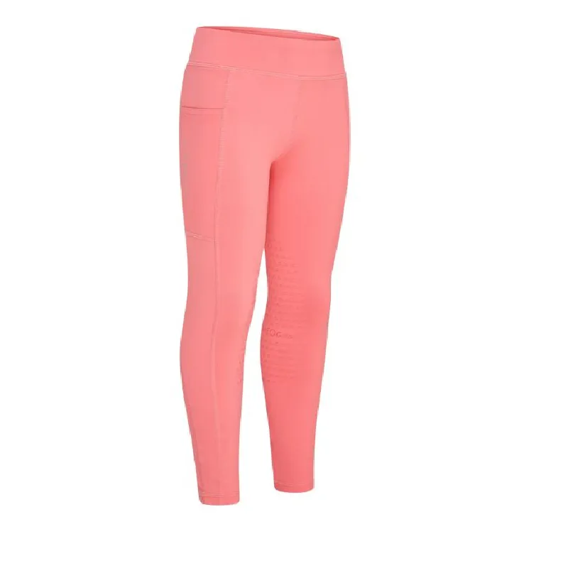 Cameo Core Collection Riding Tights Juniors in Strawberry Pink