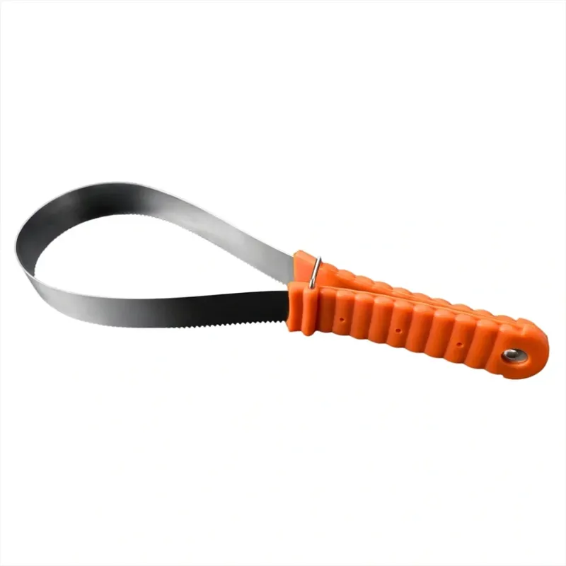 Cameo Equine Shedding Blade in Black and Orange
