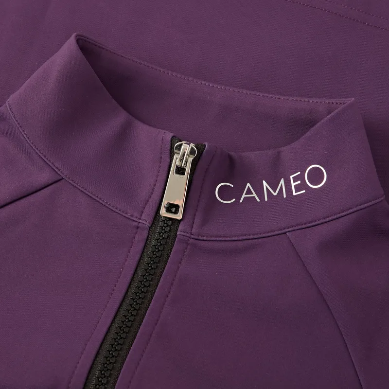 Cameo Ecodry Riding Jacket Juniors in Purple-4