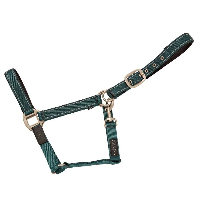 Cameo Fieldsafe Headcollar in Hunter Green