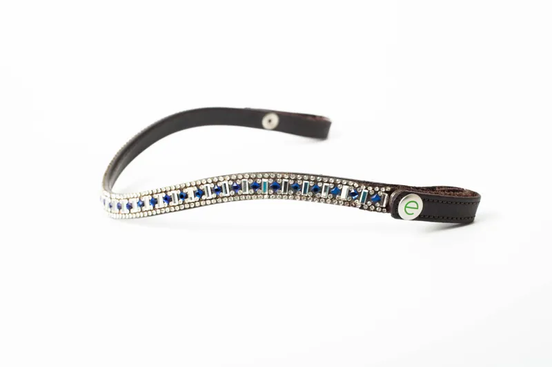 Cameo EcoRider Perfect Fit Sapphire Browband in Brown