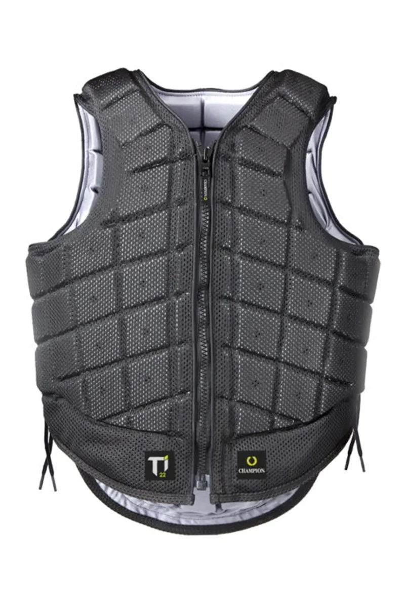 Champion Titanium Ti22 Body Protector Youth in Black