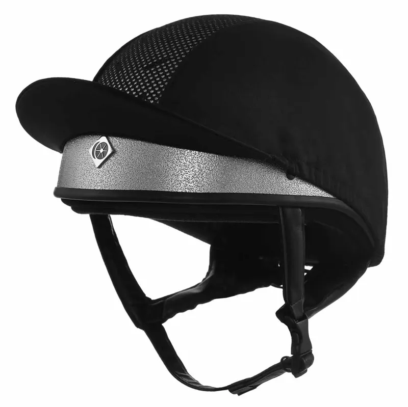 Charles Owen Pro II Plus Skull in Silver