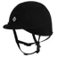 Charles Owen YR8 Junior Helmet in Plain Black