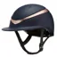 Charles Owen MIPS Halo Riding Hat in Navy Matte and Rose Gold