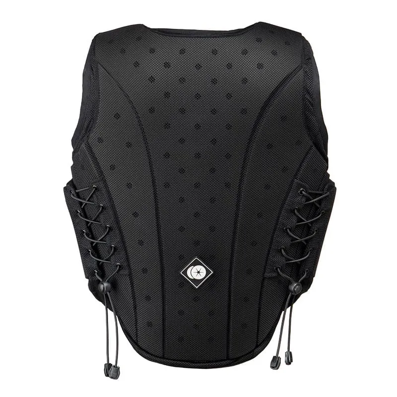 Charles Owen Kontor Body Protector Kids in Black-3