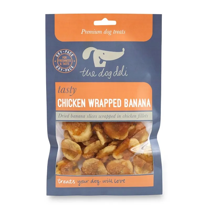 Petface Dog Deli Chicken Wrapped Banana Dog Treats