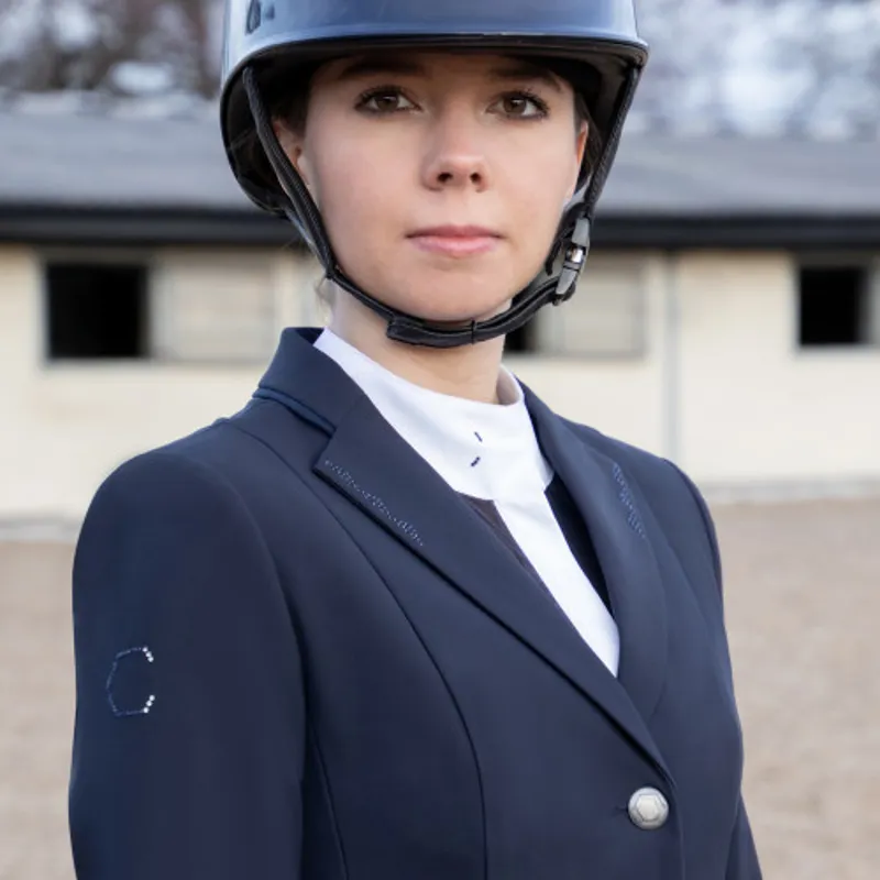 Coldstream Addinston Show Jacket Ladies in Navy-4