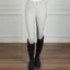 Coldstream Ledmore Diamante Breeches Ladies in Pearl Grey