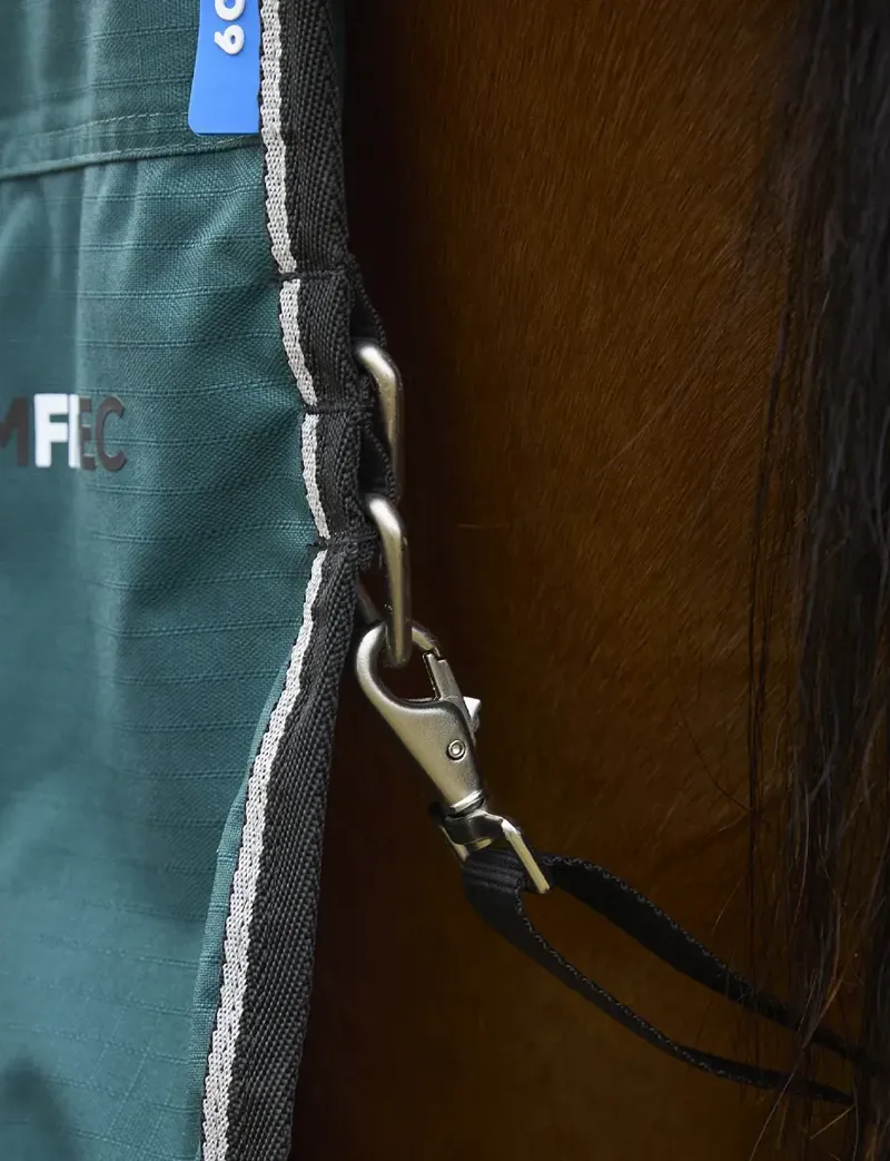 Weatherbeeta Comfitec Classic Combo 50g Turnout Rug in Forest-6