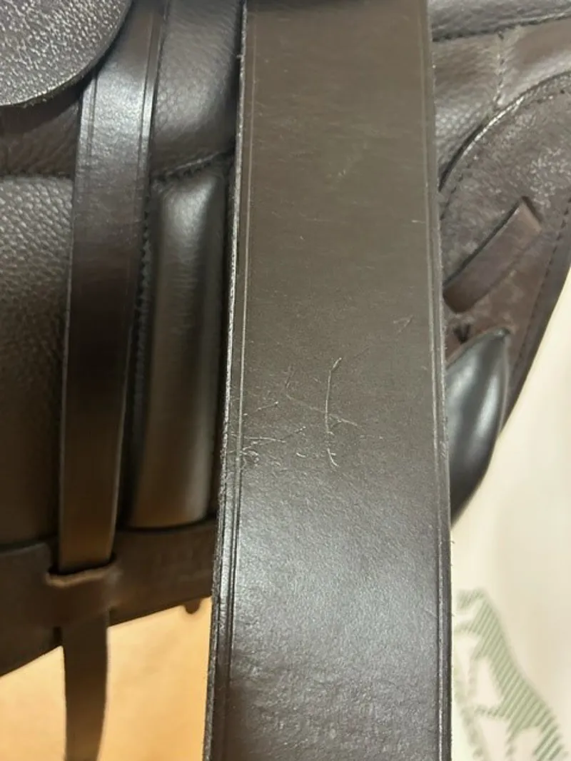 Black Country Vinici Jump 17.5 M Saddle in Brown-4