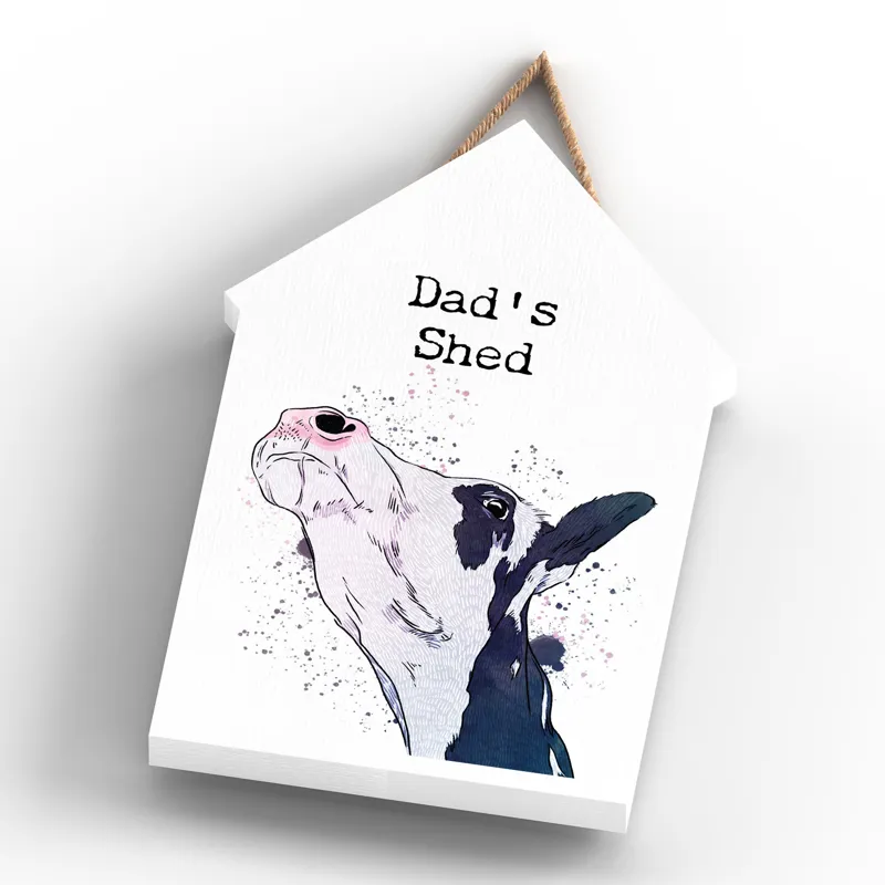 Platinum Dads Shed Large Barn Shed Plaque