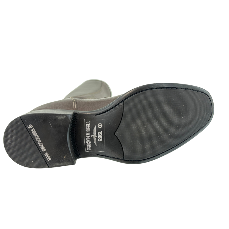 DeNiro Salentino Tall Riding Boots in Ice Bronzo-7