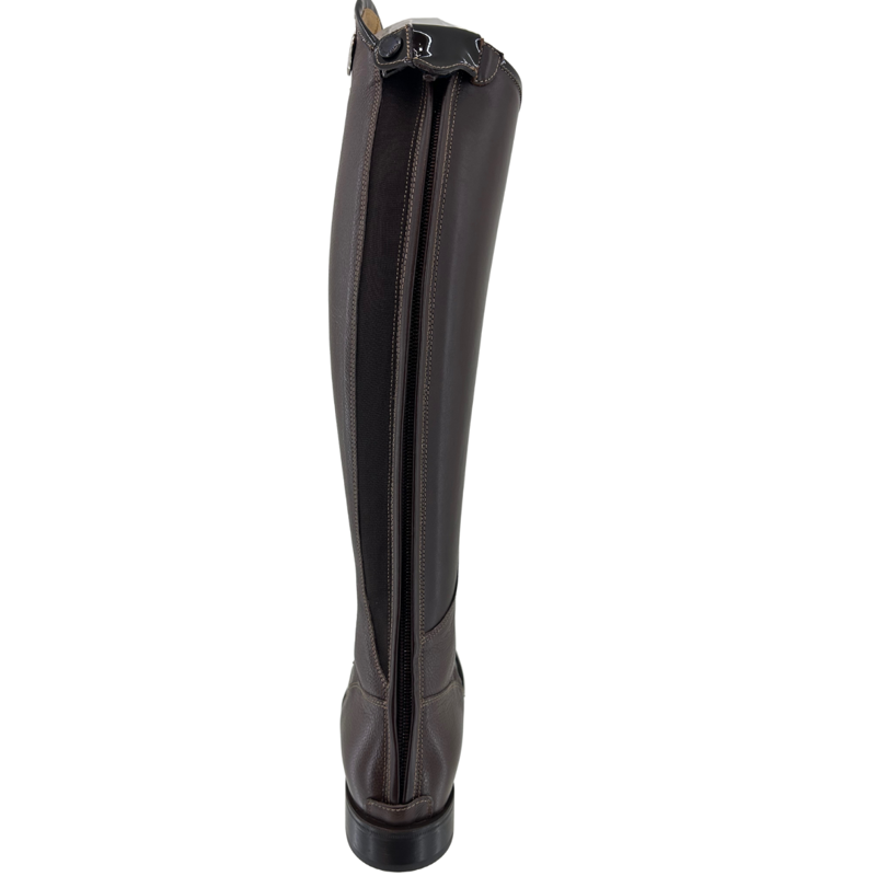 De Niro Salentino Tall Riding Boots in Ice Bronzo-5