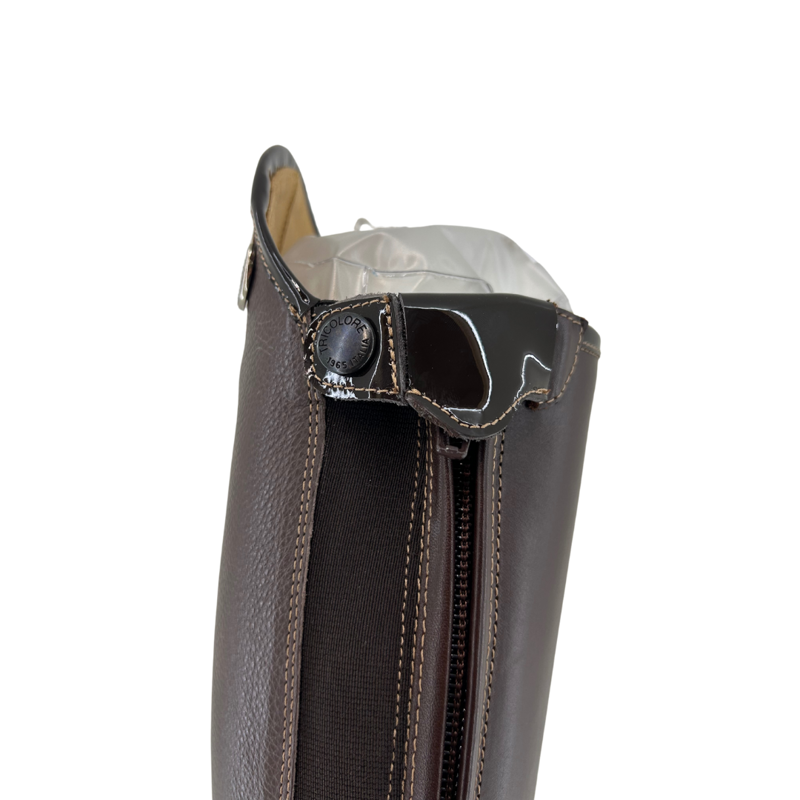 DeNiro Salentino Tall Riding Boots in Ice Bronzo-5