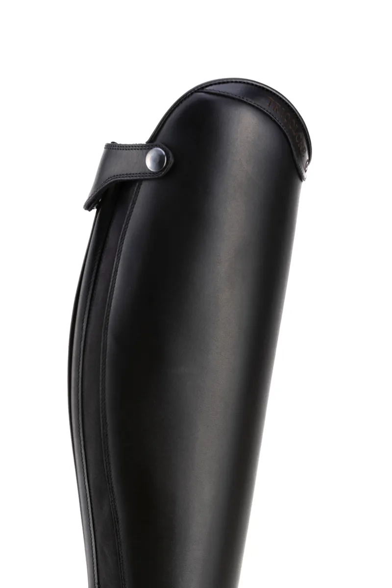 DeNiro Italo Laced Tall Riding Boots Regular Height in Black-4