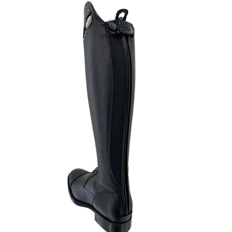DeNiro Salentino Tall Riding Boots in Lucidi Black-2