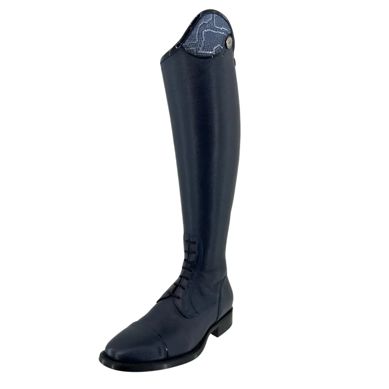 DeNiro Salentino Tall Riding Boots in Regal Skye Blue