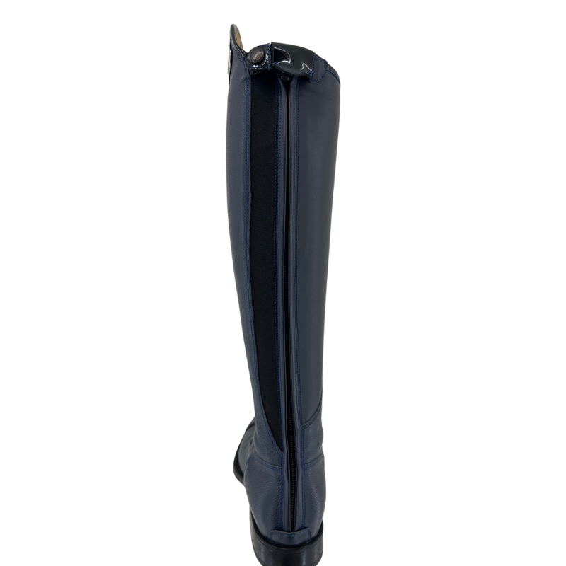 De Niro Salentino Tall Riding Boots in Regal Skye Blue-4