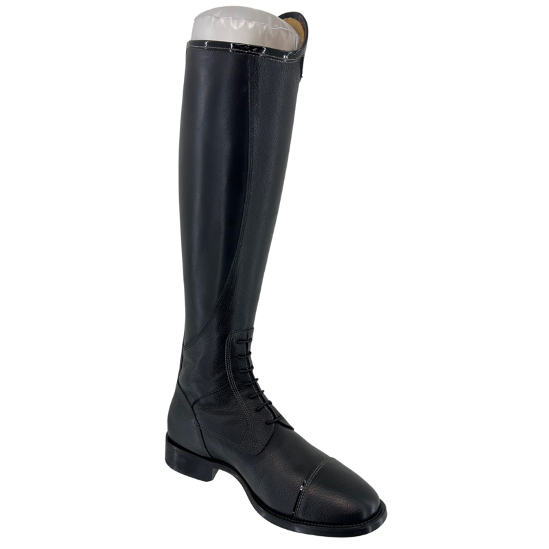 De Niro Salentino Tall Riding Boots in Regal Silver-3