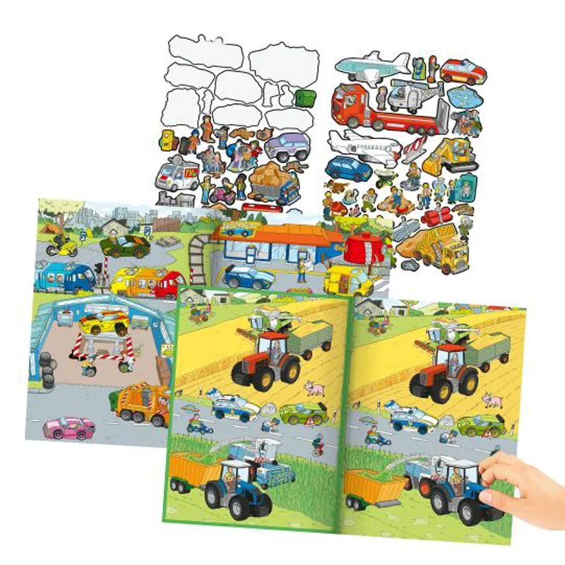 Depesche Create Your Action World Sticker Book-2