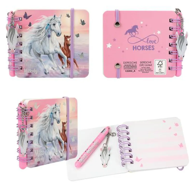 Depesche Miss Melody Notebook Set-2