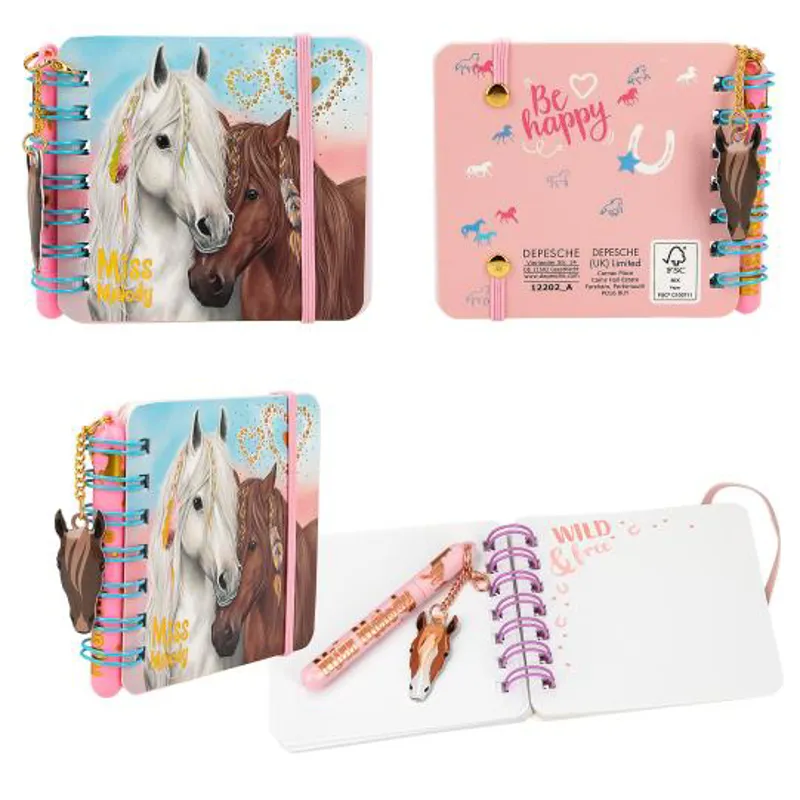 Depesche Miss Melody Notebook Set-5