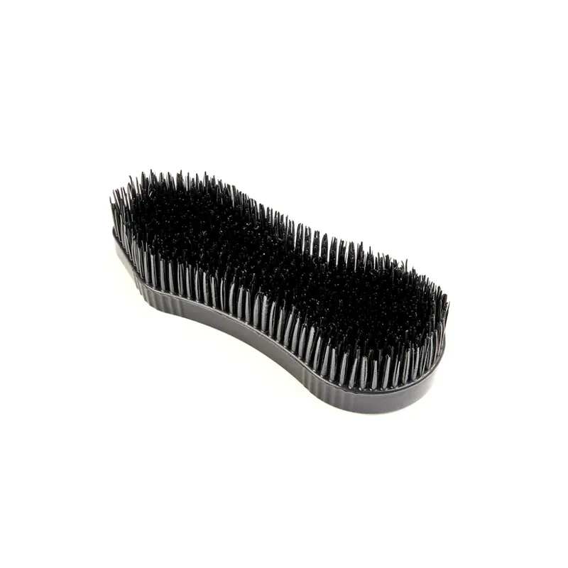 Shires EZI-GROOM Detangler Brush in Black-1