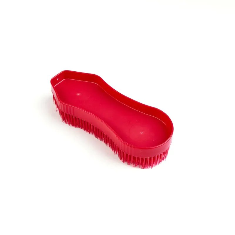 Shires EZI-GROOM Detangler Brush in Red