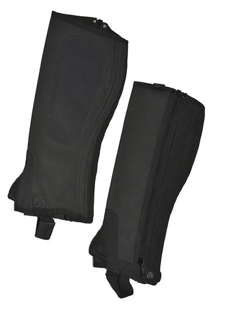 Dever Amara Synthetic Suede Half Chaps Adult in Black