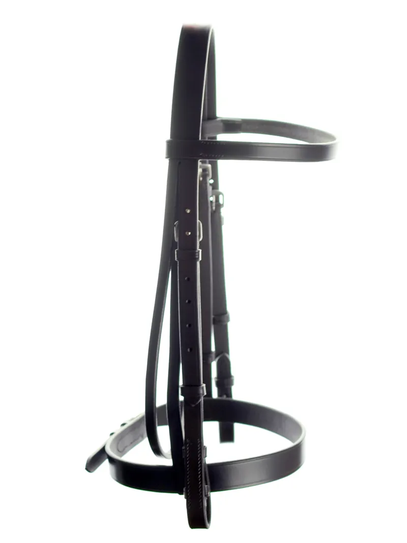 Dever Ascot Plain Bridle in Havana-1
