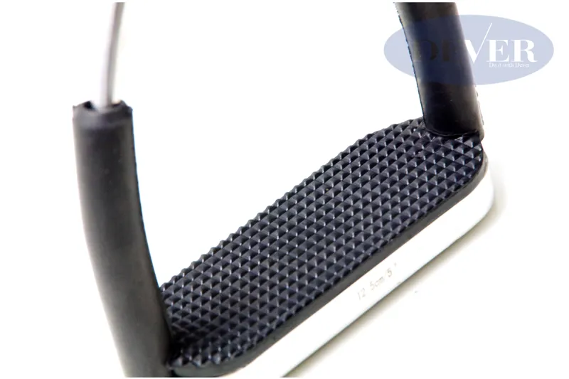 Dever Flexi Stirrup Irons in Steel-3
