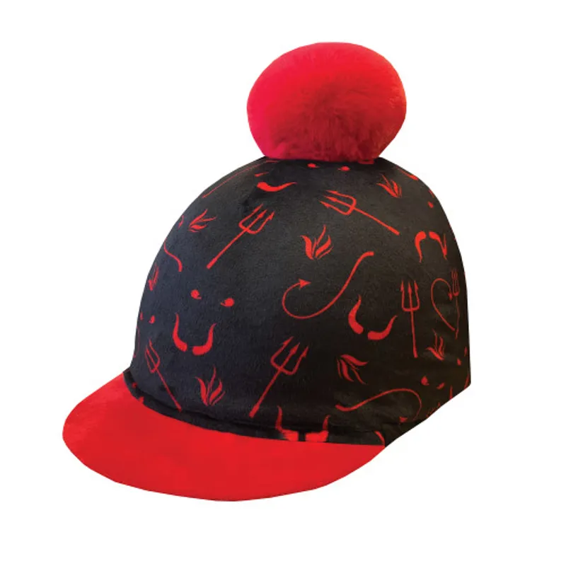 Equetech Devilish Pom Hat Silk