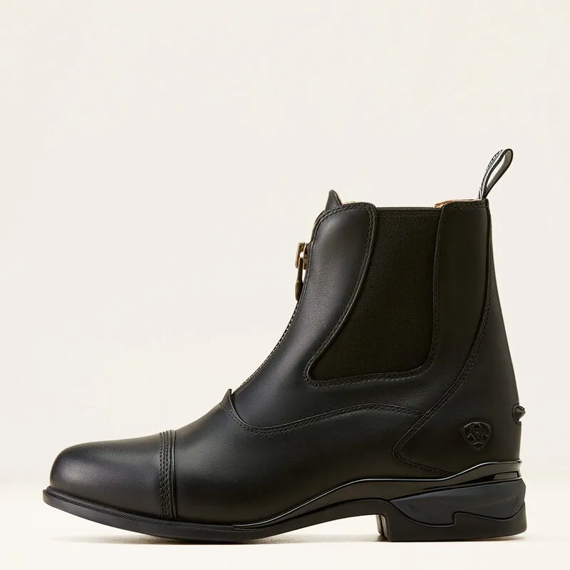 Ariat Devon Axis Pro Zip Paddock Boot Adults in Black-2