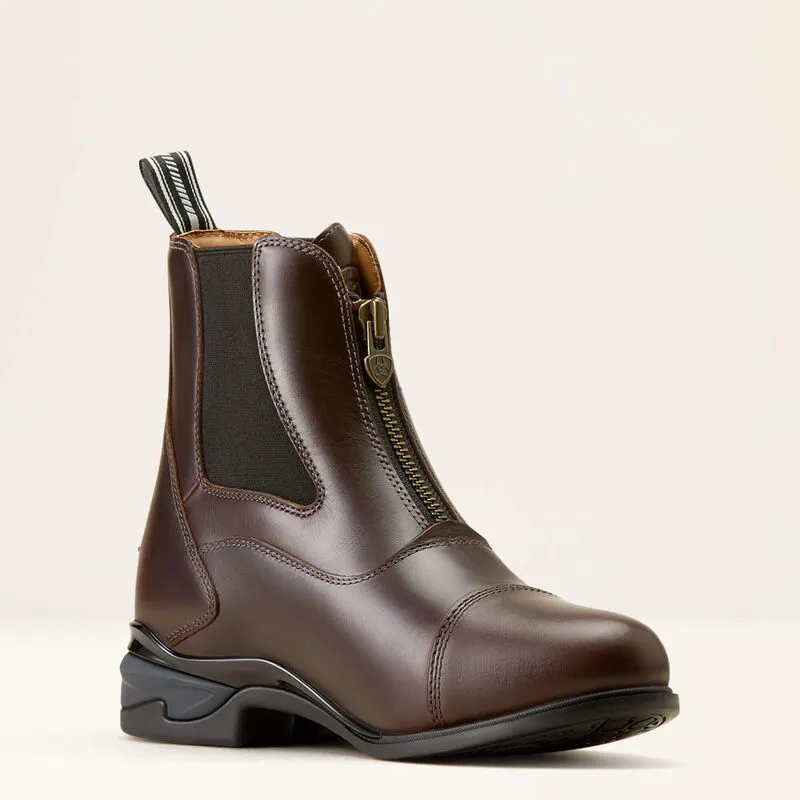 Ariat Devon Axis Pro Zip Paddock Boot Adults in Waxed Chocolate-6