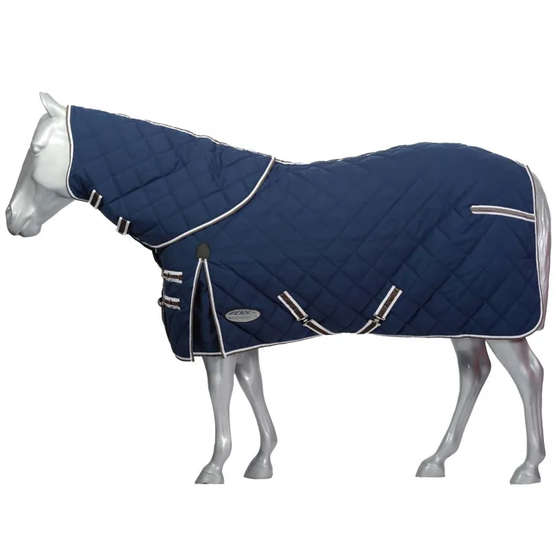 Weatherbeeta Comfitec Detach-a-Neck Diamond Quilt Medium 220g in Navy-3